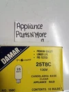 9 Bulbs One Price Damar Incandescence Clear 130V Watt 25T8C No. 158C. Fixed Price $59.95.