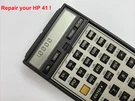 Hewlett Packard Hp 41CV 41CX Calculator Repair Service. Fixed Price $35.00.