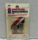 American Electronics Crystal Cb Radio Scanner Transmitter Frequency 27.405 CH.40. Fixed Price $10.00.