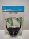 Vintage New Old Stock Philmore SP26-10 Mini Stereo Headphone Black Sealed Unused. Fixed Price $18.95.