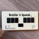 Blazie Engineering Braille 'n Speak Model BS2 Notetaker Device Unit Only. Fixed Price $108.00.