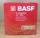 10 Pack Diskettes 3.5" Basf 2HD Dos High Density New. Fixed Price $12.00.