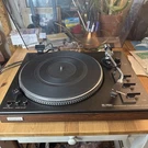 Hitachi HT-460 Direct Drive Auto Turntable Record Player. Tested-see Description. Fixed Price $300.00.