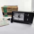 Juliette Vintage Am Table Alarm Clock Radio Model ACR-B011W Black Prop Decor. Fixed Price $47.89.