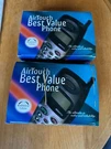 Vintage, Late 1990'S, Audiovox Cellphones, Model MVX502 Airtouch W/ Power Cords. Fixed Price $30.00.