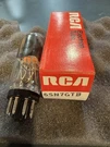 Rca 6SN7GTB Coin Base Dark Plate Side Getter Tube Hickok&maxi Tested Nos Nib. Fixed Price $14.99.