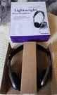 New Vintage Radioshack Lightweight Stereo Headphones 33-1116. Fixed Price $19.69.