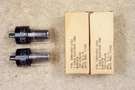 Two, New, Rca 6SN7GTB, Narrow Gap, Black Plates, D-getter, Match Pair,. Fixed Price $244.95.
