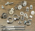 Nos Vintage Sturmey Archer Bike Parts 3 Speed Hub Bicycle Axle Nuts Clips Bolts. Fixed Price $18.50.