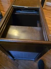 Magnavox Console Record Player Stereo With Radio Controls Wood Cabinet. Fixed Price $300.00.