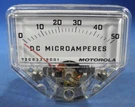 Vintage Motorola 72-83319G01 Dc Microamperes Meter 0-50 Ham Radio (free Ship!). Fixed Price $49.99.