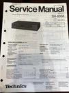 Technics SH-8058 SH8058 Eq Service Manual From The Usa **original**. Fixed Price $19.99.