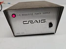 Vintage Craig Ic Regulated Power Supply Output 15V - 4A Model 9234.. Fixed Price $18.00.