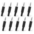 10PCS 3.5MM Trs Stereo Male Replacement Plugs, 1/8" Earphone Jack Adapters For. Fixed Price $7.85.
