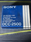 Sony DCC-2600 Car Battery Cord With Stabilizer New Box. Fixed Price $47.71.