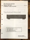 Harman Kardon HD7450 HD-7450 Cd Player Service Manual *original*. Fixed Price $19.97.