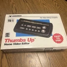 TU-1 Videonics Thumbs Up "home Editor" Vintage DR8. Fixed Price $48.29.
