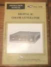 B&k 1246 Digital Ic Color Generator Instruction Manual Original. Fixed Price $12.99.