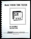 Mercury 1100CK Tube Tester Assembly Manual. Fixed Price $13.99.