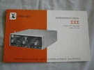 Vintage E.f. Johnson Messenger Lll Manual Citizens Radio Transceiver. Fixed Price $13.99.