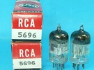 Rca Tubes 5696 Matched Pair. Fixed Price $6.98.