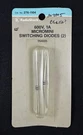 Vintage Radioshack 600V, 1A Micromini Switcdiodes (2) 276-1102. Fixed Price $8.95.