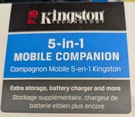 Kingston Technology 5 1 Mobile Companion. Fixed Price $99.95.
