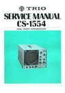 Service Manual For Kenwood CS-1554. Fixed Price $16.75.