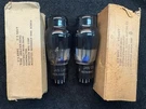 2 Nos Matched Kenrad Jan 6B4G Black Glass Tubes. Fixed Price $187.00.