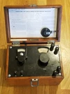 Leeds & Northrup Single Range Potentiometer Indicator Wooden Case. Fixed Price $125.00.