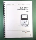 428B Operating & Service Manual: S/n 995+ With Protective Covers. Fixed Price $23.00.