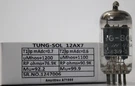 Tungsol 12AX7/ECC83 Long Black Plate Made In Usa Amplitrex Tested Qty 1PC. Fixed Price $40.00.