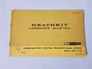Vintage Heathkit Manual GDA-19-42 Subminiature Digital Prop. Servo 595-1319-01. Fixed Price $18.79.
