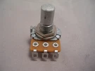 Alpha A25K Mini Pot, Audio Taper .260" Length Bushing, Solid Shaft-fast Usa Ship. Fixed Price $5.89.