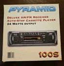 Vintage Pyramid Deluxe Am/fm Receiver Cassette Player. Fixed Price $55.30.