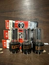 Lot Of 3RCA 5Y3GT Vacuum Tubes, TV7 Tested Nos 1960S. Fixed Price $75.00.