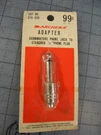 Archer Radio Shack 274-329 Adapter Subminiature Phone Jack To 1/4" Plug. Fixed Price $19.99.