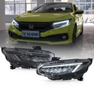 Vland Led Drl Headlights Assembly For 2016-2021 Honda Civic W/start-up Animation. Fixed Price $394.99.