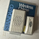 New Vintage Standard Wireless Chime RC3700B Dimango 1993 Nos Old Stock. Fixed Price $34.99.