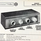 1955 Knight Amp 93SX315 Wire Schematic Repair Manual Sam Photofact. Fixed Price $9.99.