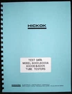 Hickok 6000A 6000B 6005 Tube Test Data Book. Fixed Price $14.99.