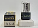 6AQ7GT Sylvania Tube (new Old Stock) Test 1 Year Warranty. Fixed Price $7.45.