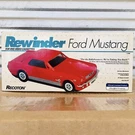 Vintage Recoton Red 1964 1/2 Ford Mustang Model Vhs Video Cassette Tape Rewinder. Fixed Price $100.00.