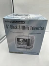 Living Solution 5" Black & White Television Small Tv ATC-032 With Am/fm Radio. Fixed Price $58.50.