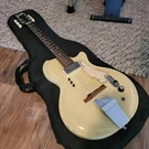 Vintage Supro Sahara Electric Guitar 1960 White Great Action Nice Shape All Work. Fixed Price $1349.95.