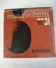 Vintage Kenwood Over The Ear Stereo Headphones Model KH-31. Fixed Price $49.95.