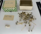 Lot Of 55 Fairchild 8-1 320 Metal Can Transistors Nos Gold Leads. Fixed Price $150.00.