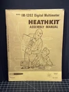 Original Heathkit IM-2202 Portable Digital Multimeter Assembly Manual. Fixed Price $14.47.
