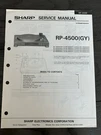 Sharp RP-4500 Record Player Turntable Service Manual Vintage Oem Diagrams Repair. Fixed Price $15.99.