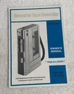 Vintage 1984 Realistic Minisette 14 Cassette Recorder Owner Manual - Excellent. Fixed Price $10.49.